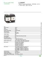 Datasheet for Schneider Electric LC2D80P7, EAN: 3389110457858