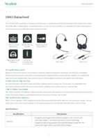Datasheet for Yealink 1308216, EAN: 6938818323087