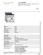 Datasheet for Schneider Electric LC1K09008F7, EAN: 3389110488845