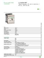 Datasheet for Schneider Electric LC1K09013P7, EAN: 3389110242058
