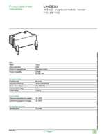 Datenblatt zu Schneider Electric LA4DE3U, EAN: 3389110233155