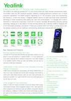 Datasheet for Yealink 1301221, EAN: 6938818322035