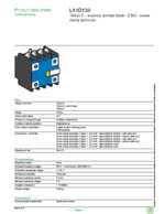 Datasheet for Schneider Electric LA1DY20, EAN: 3389110236514