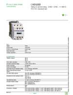 Datasheet for Schneider Electric CAD32SD, EAN: 3389110405385