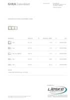 Datenblatt zu Gira 0213220, EAN: 4010337015833
