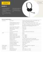 Datasheet for Jabra 2699-820-109