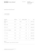 Datenblatt zu Gira 021422, EAN: 4010337214229