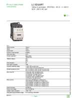 Datasheet for Schneider Electric LC1D326P7, EAN: 3389110805260