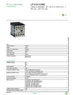Datenblatt zu Schneider Electric LP1K09105BD, EAN: 3389110496550