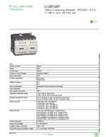 Datasheet for Schneider Electric LC2D12D7, EAN: 3389110385670