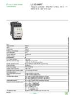Datenblatt zu Schneider Electric LC1D188P7, EAN: 3389110250046