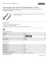 Datasheet for Phoenix Contact 1521973, EAN: 4017918968922