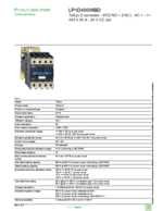 Datenblatt zu Schneider Electric LP1D40008BD, EAN: 3389110234060