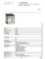 Datasheet for Schneider Electric LC1K09105E7, EAN: 3389110490404