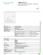 Datasheet for Schneider Electric ABE7P16T334, EAN: 3389110705157