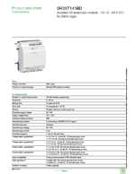 Datasheet for Schneider Electric SR3XT141BD, EAN: 3389110550115