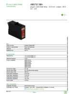 Datasheet for Schneider Electric ABS7SC3BA, EAN: 3389110720761