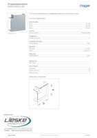 Datasheet for Hager BR651305HLAN, EAN: 4012740908344