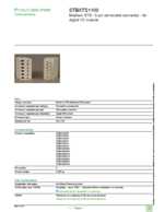 Datasheet for Schneider Electric STBXTS1100, EAN: 3595862054621