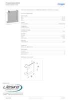 Datenblatt zu Hager BR651305H7035, EAN: 4012740908306