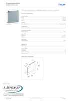 Datenblatt zu Hager BR651705HLAN, EAN: 4012740910729