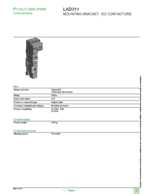 Datasheet for Schneider Electric LAD311, EAN: 3389110224412