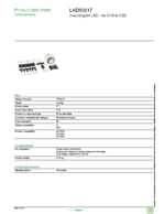 Datasheet for Schneider Electric LAD93217, EAN: 3389110862850