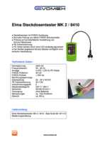Datasheet for Elma 8410, EAN: 5706445140350