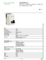 Datasheet for Schneider Electric LE1D09P7A13, EAN: 3389110541304