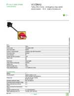 Datasheet for Schneider Electric VCCDN12, EAN: 3389110759938