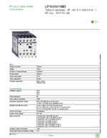 Datenblatt zu Schneider Electric LP1K09015BD, EAN: 3389110495959