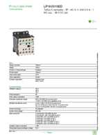 Datenblatt zu Schneider Electric LP1K0910ED, EAN: 3389110496352