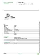 Datasheet for Schneider Electric LAD91217, EAN: 3389110392647