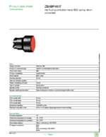 Datasheet for Schneider Electric ZB4BP4837, EAN: 3389110222241