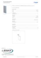 Datasheet for Hager BR651306LAN, EAN: 4012740908429