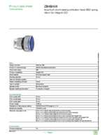 Datenblatt zu Schneider Electric ZB4BA68, EAN: 3389110887747