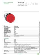 Datenblatt zu Schneider Electric XB7EV74P, EAN: 3389110839654