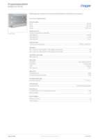 Datasheet for Hager BR6517017035, EAN: 4012740896689