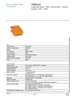 Datasheet for Schneider Electric XPER229, EAN: 3389110900064