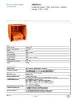 Datasheet for Schneider Electric XPER311, EAN: 3389110470895