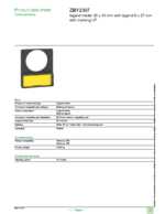 Datasheet for Schneider Electric ZBY2307, EAN: 3389110842098