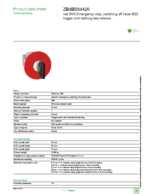 Datasheet for Schneider Electric ZB4BS94420, EAN: 3389110123029