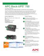 Datenblatt zu APC BE700G-GR, EAN: 0731304271703