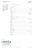 Datenblatt zu Hager FP85TW2, EAN: 3250612668069