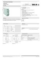 Datasheet for Dold 0031462, EAN: 4030641314620
