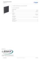 Datasheet for Hager MES-AF, EAN: 7611919297004