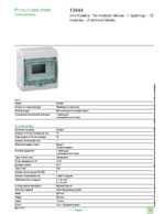 Datasheet for Schneider Electric 13444, EAN: 3303430134442