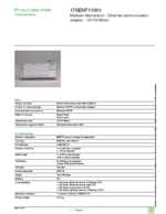 Datasheet for Schneider Electric 170ENT11001, EAN: 3595862034302