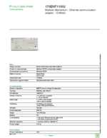 Datasheet for Schneider Electric 170ENT11002, EAN: 3595862065054
