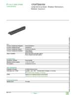Datasheet for Schneider Electric 170XTS00100, EAN: 3389110886764